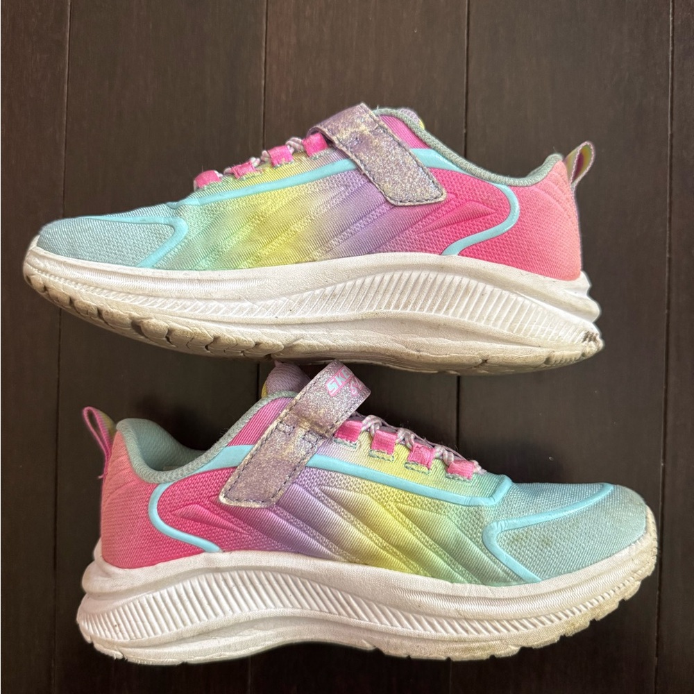 Girls Skechers light up sneakers